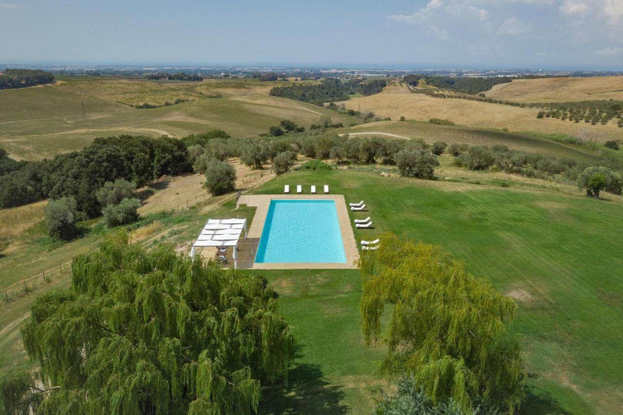 Вілла La Marrana - Castello Del Terriccio Кастелліна-Мариттіма Екстер'єр фото