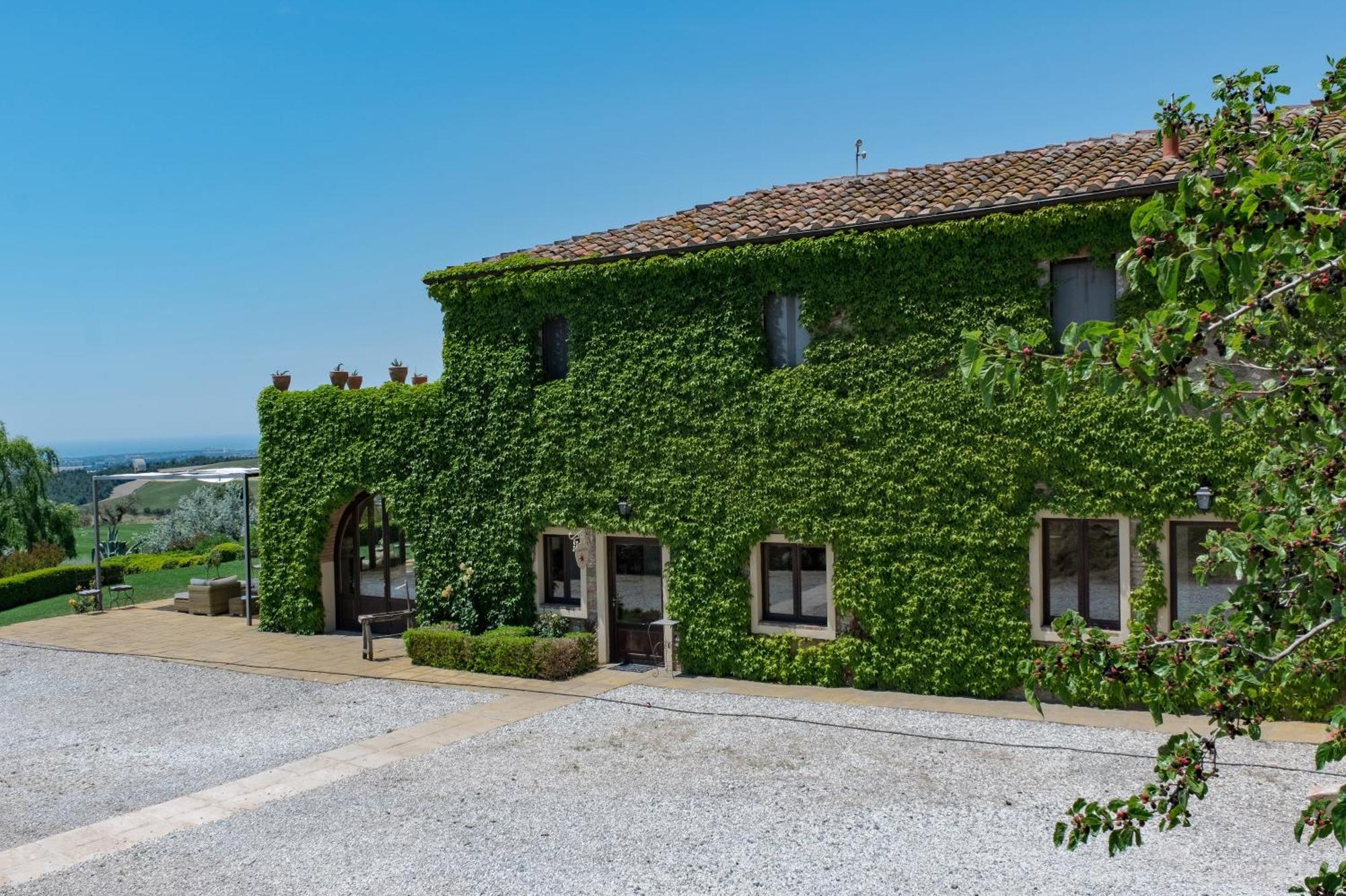 Вілла La Marrana - Castello Del Terriccio Кастелліна-Мариттіма Екстер'єр фото